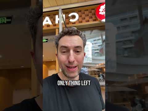 How to order a drink in China!